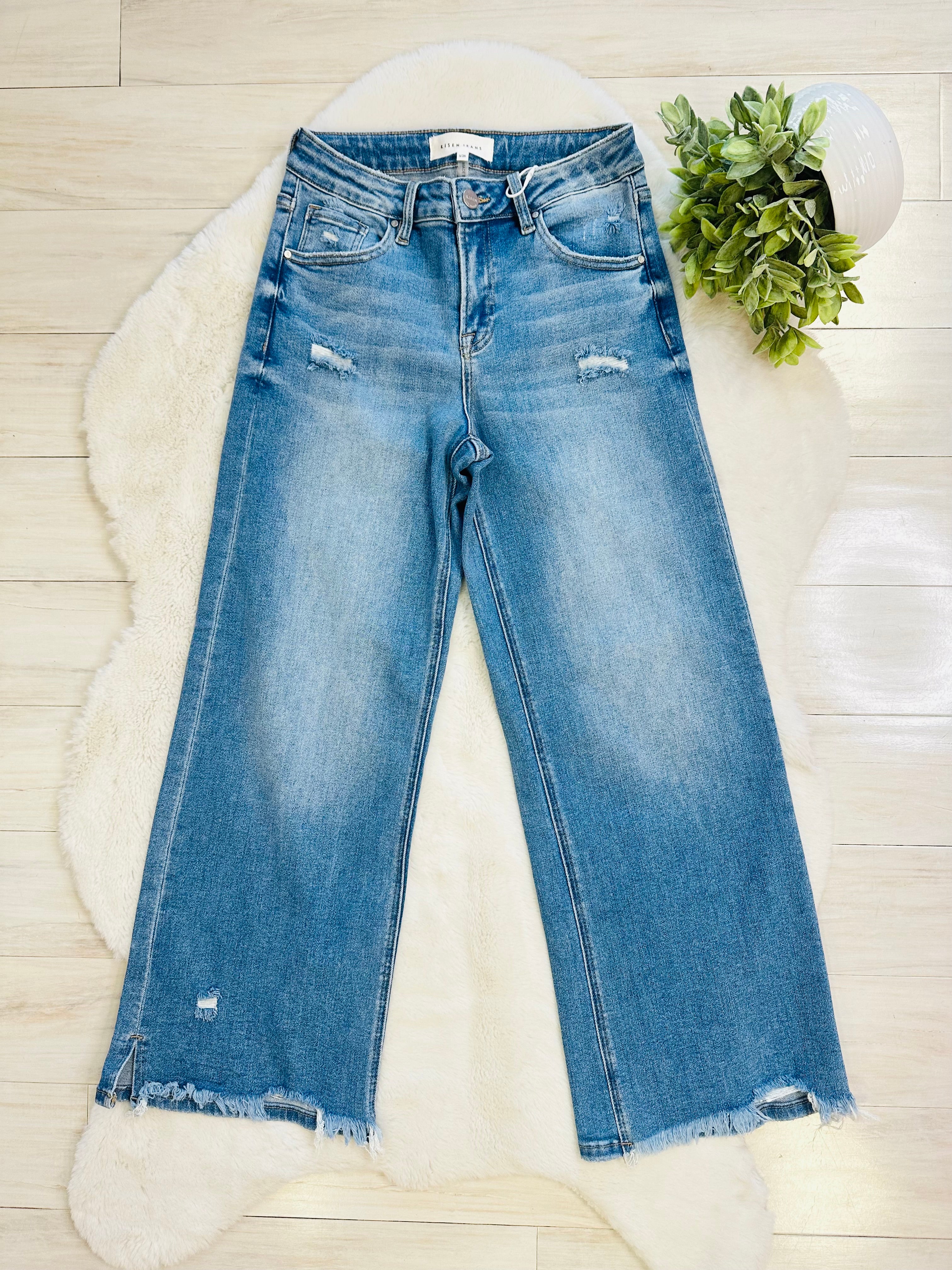Women’s Risen Mid Rise Jeans Style 1916