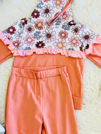 Girl’s Fall Floral Outfit