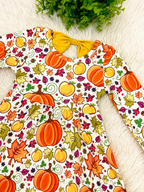 Girl’s Fall Pumpkin Dress
