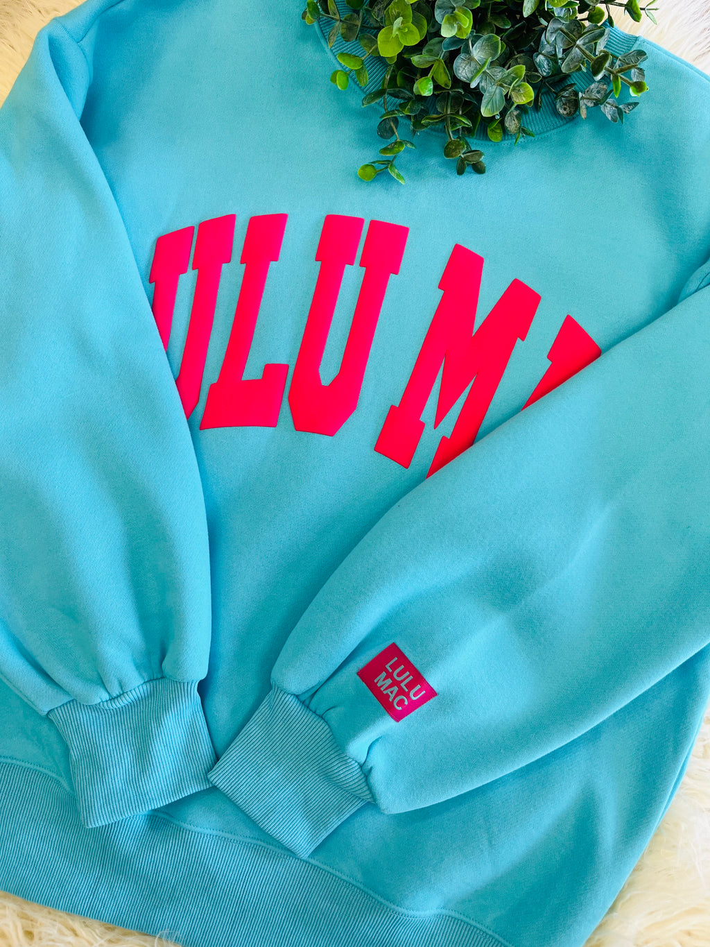 LuLu Mac Blue And Pink Sweatshirt