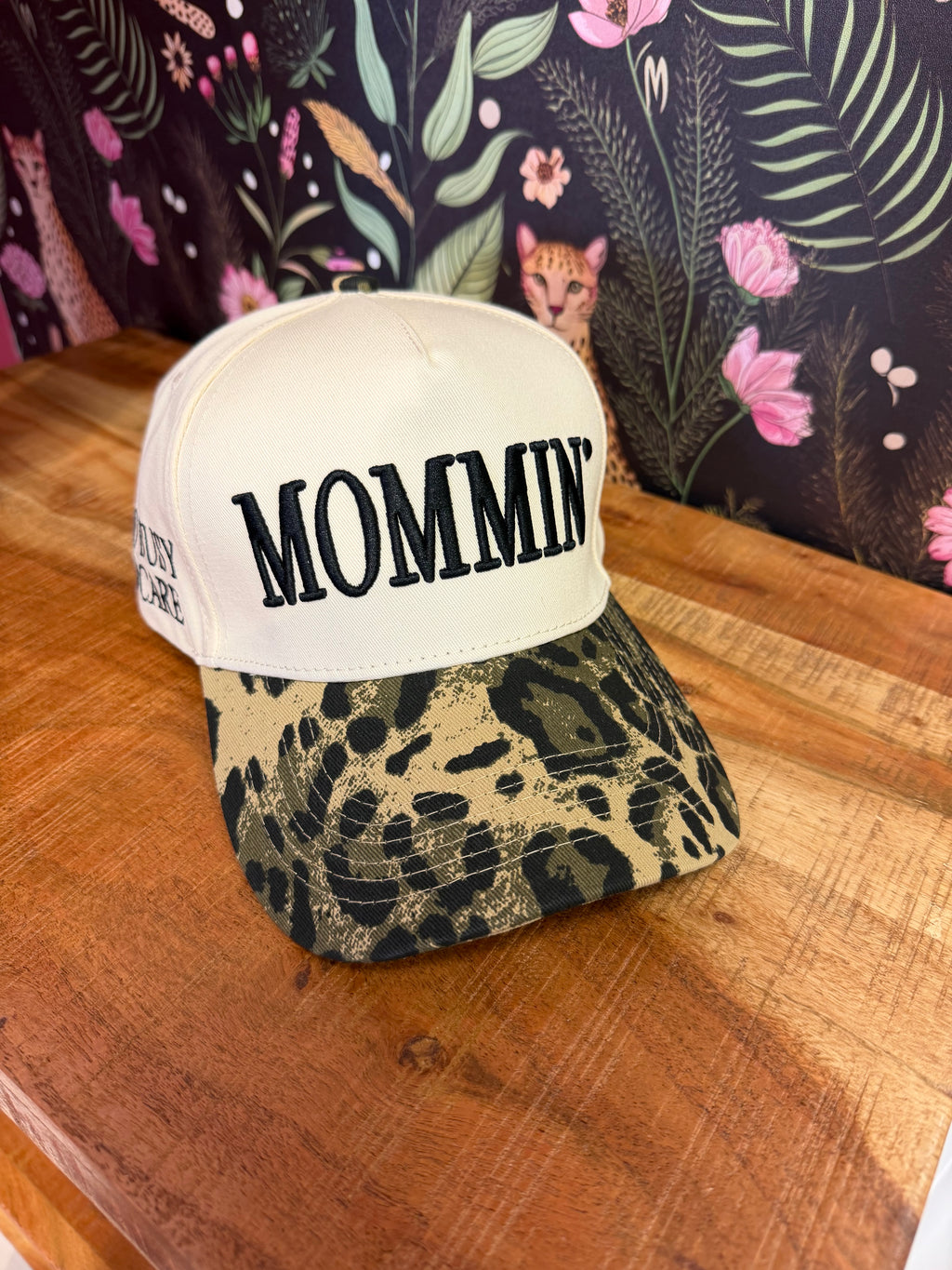 Mommin’ Cheetah Black Hat
