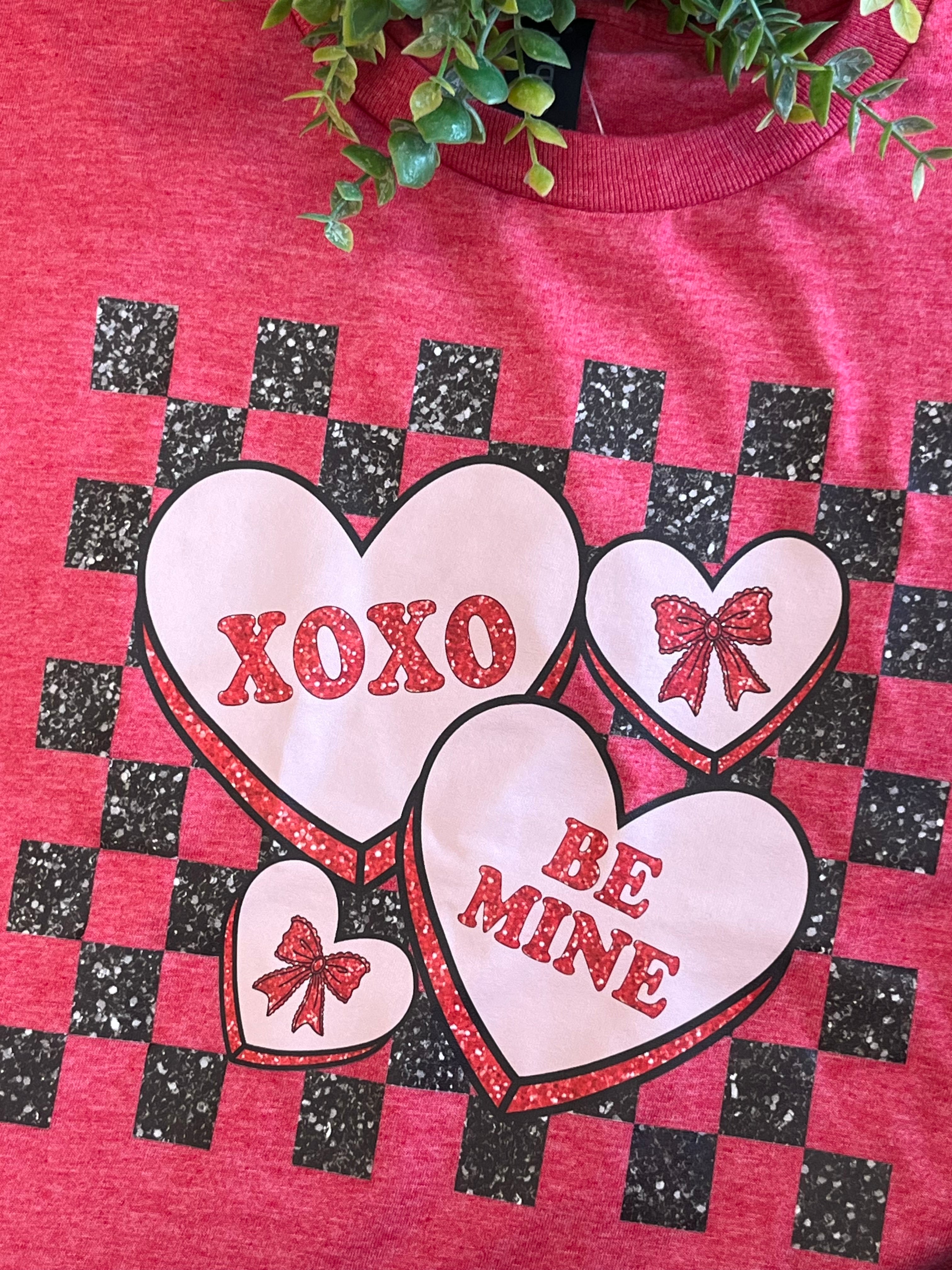 Girl’s XOXO Valentine’s Graphic Tee