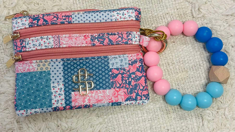 Simply Southern Patchwork Wristlet