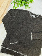 Women’s Zenana Dark Brown Sweater Top