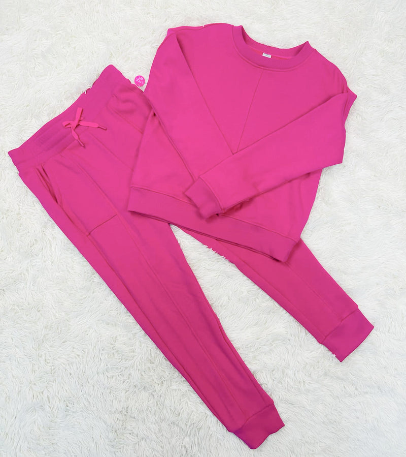 Girls Hot Pink Set