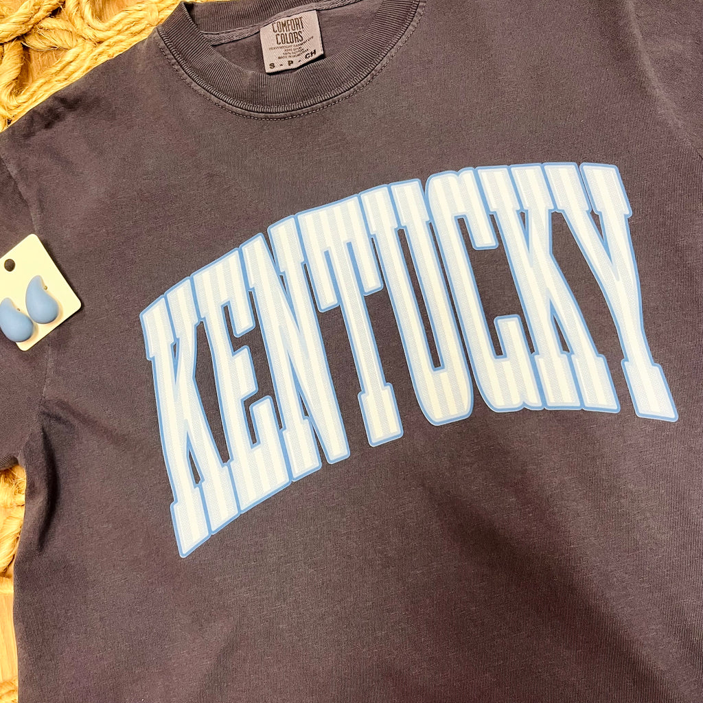 Women’s Navy Kentucky Striped Tee