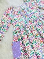 Floral Pastel Dress by Swoon Baby