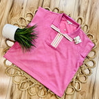 Women’s Pink Mary Square Short Set