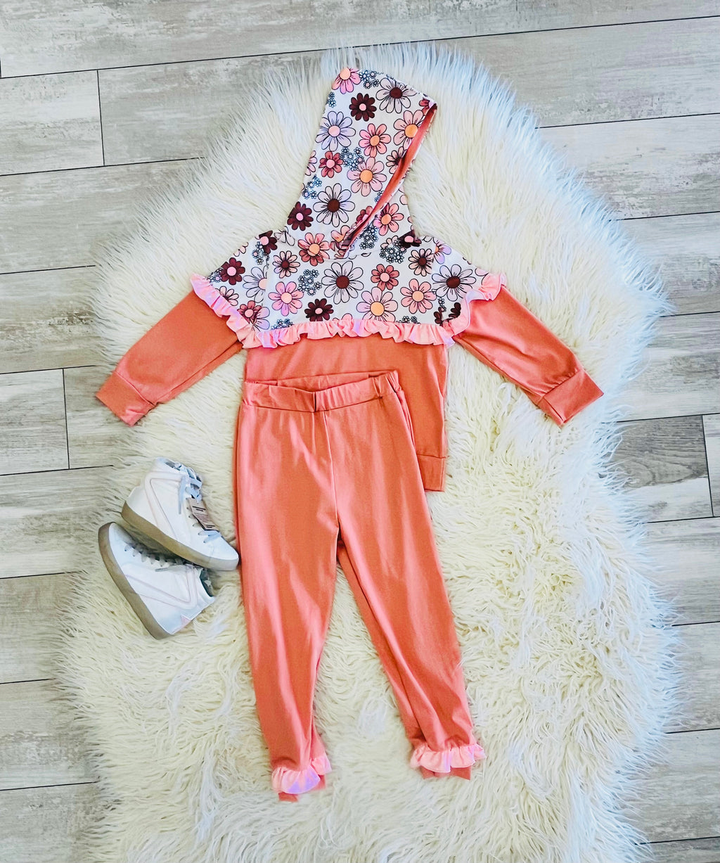 Girl’s Fall Floral Outfit