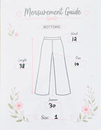 Women’s Risen Slouchy Wide Leg Cuffed Jeans Style 0011