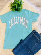 Women’s LuLu Mac Blue And Camouflaged T-Shirt