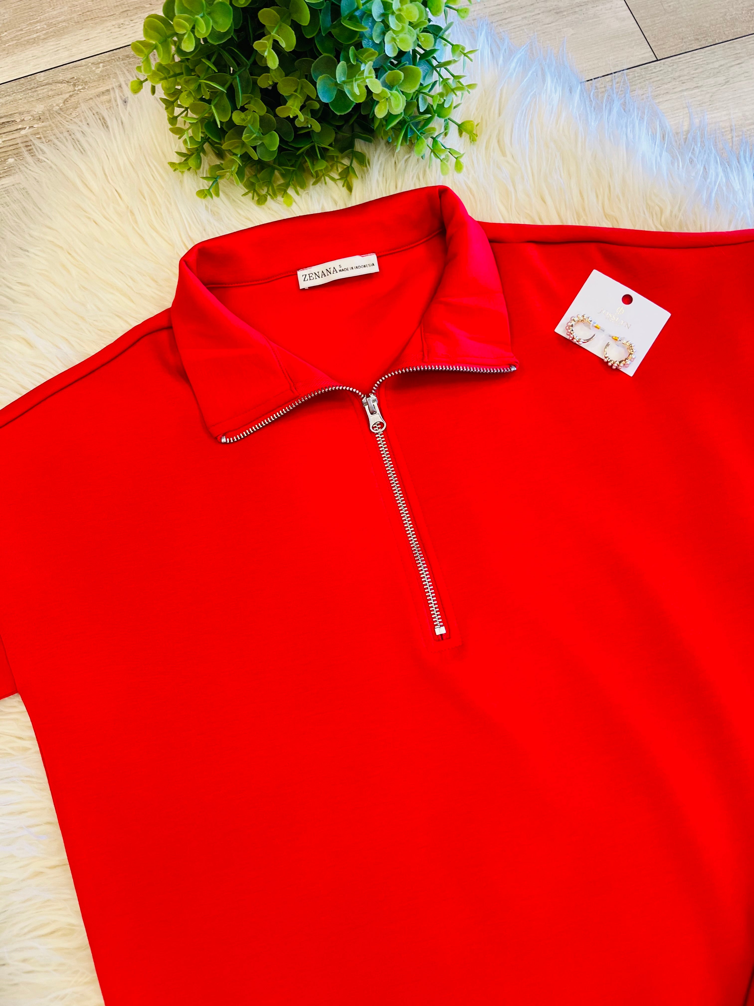 Women’s Ruby Red Scuba set