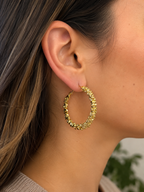 Golden Hour Hoop Earrings