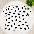 Women’s Evermmee Black Polka Dot Short Set