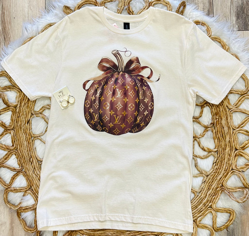LV Pumpkin Tee