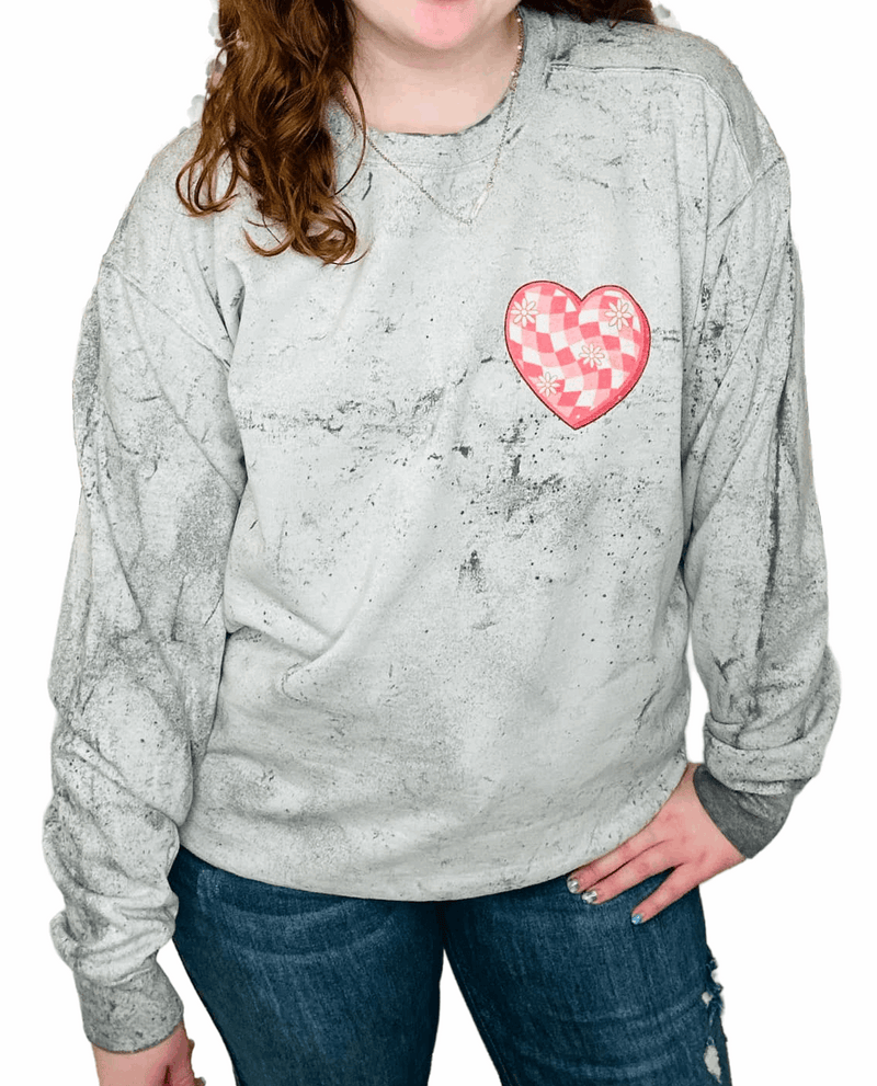 Little Miss Valentine Crewneck - Mini Mee Boutique