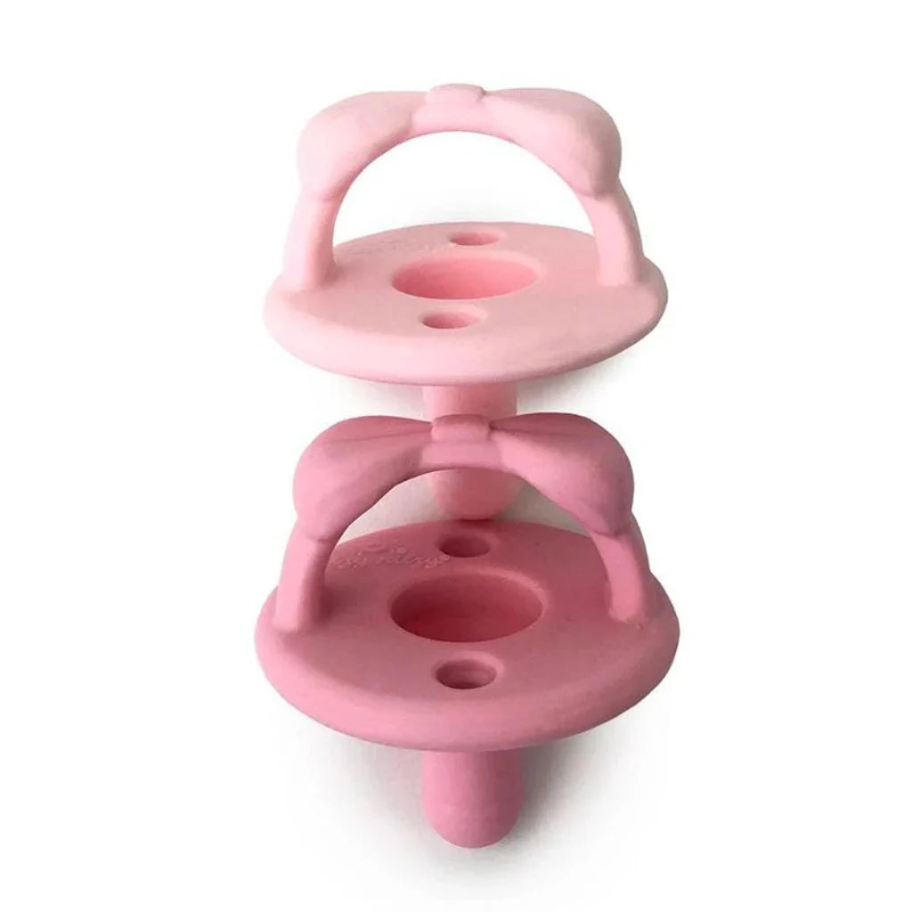 6-18M Pink Bows Sweetie Soother™ - Pacifier 2-Pack Pacifier