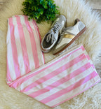 Women’s LuLu Mac Pink Striped Pants