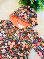 Girl’s Floral Pullover