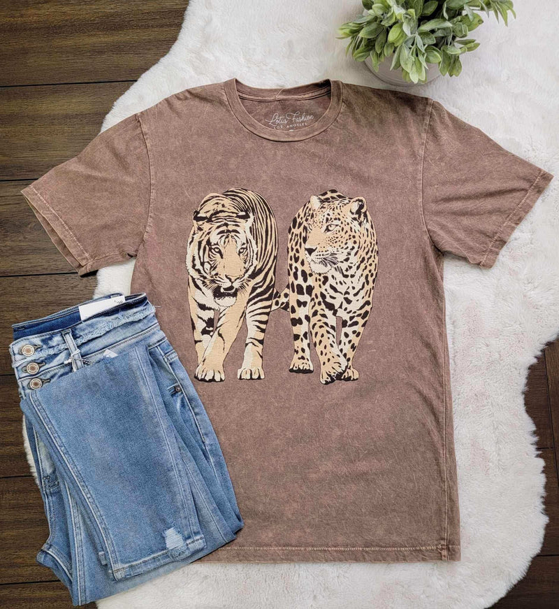 Twin Tiger Tee - Mini Mee Boutique