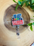 “Rainbows and Butterflies” ID Badge Reel
