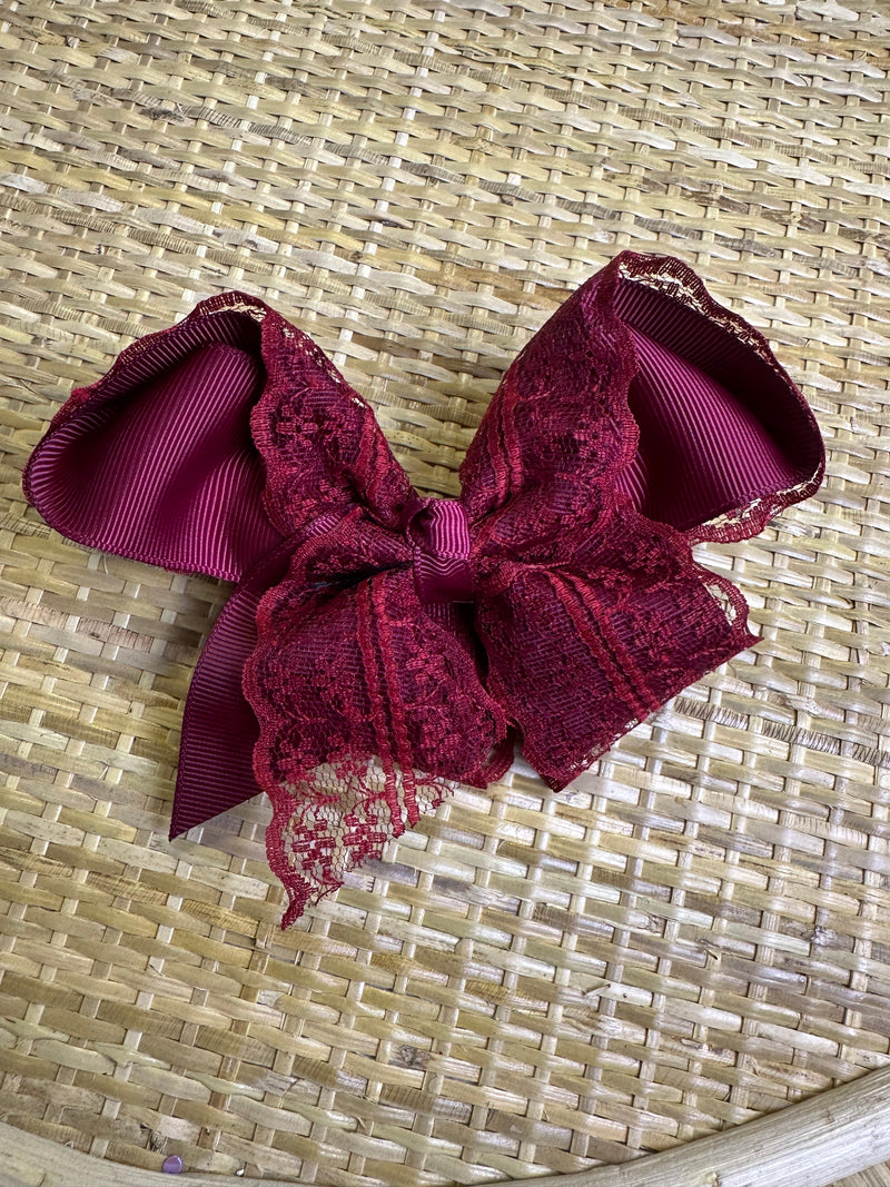 Mini Mee Lace Bows