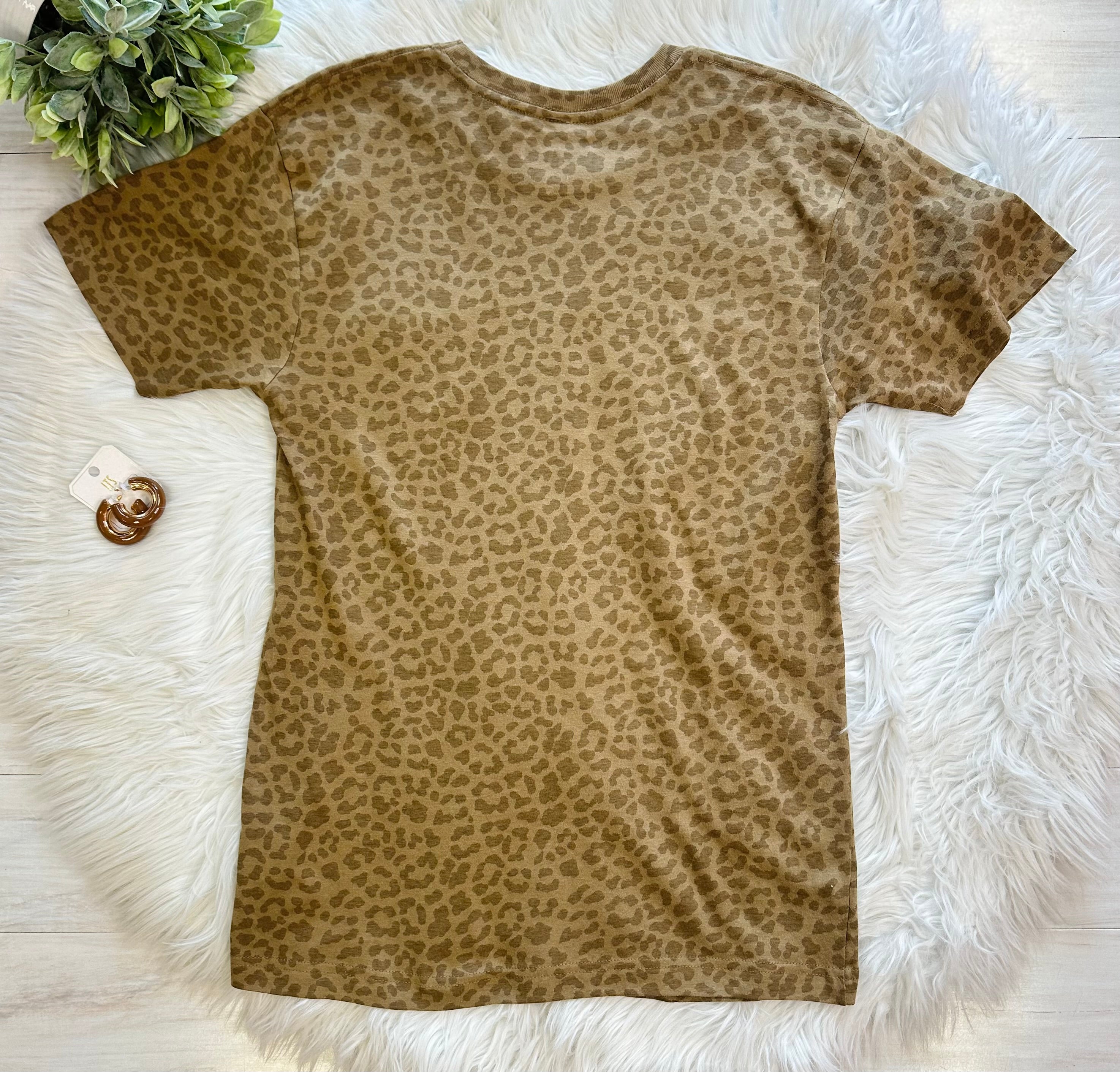 Women’s Cheetah Print Kentucky Tee