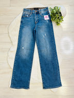 Women’s Risen High Rise Wide Leg Stretchy Jeans Style 5920