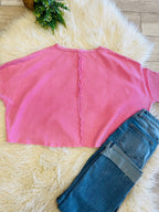 Women’s Double Zero Pink Long Sleeve Top