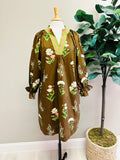 Women’s Umgee Brown Floral Dress