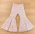 Girl’s Floral Cowgirl Boot Set