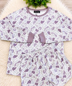 Women’s Camouflage Long Sleeve Short Set