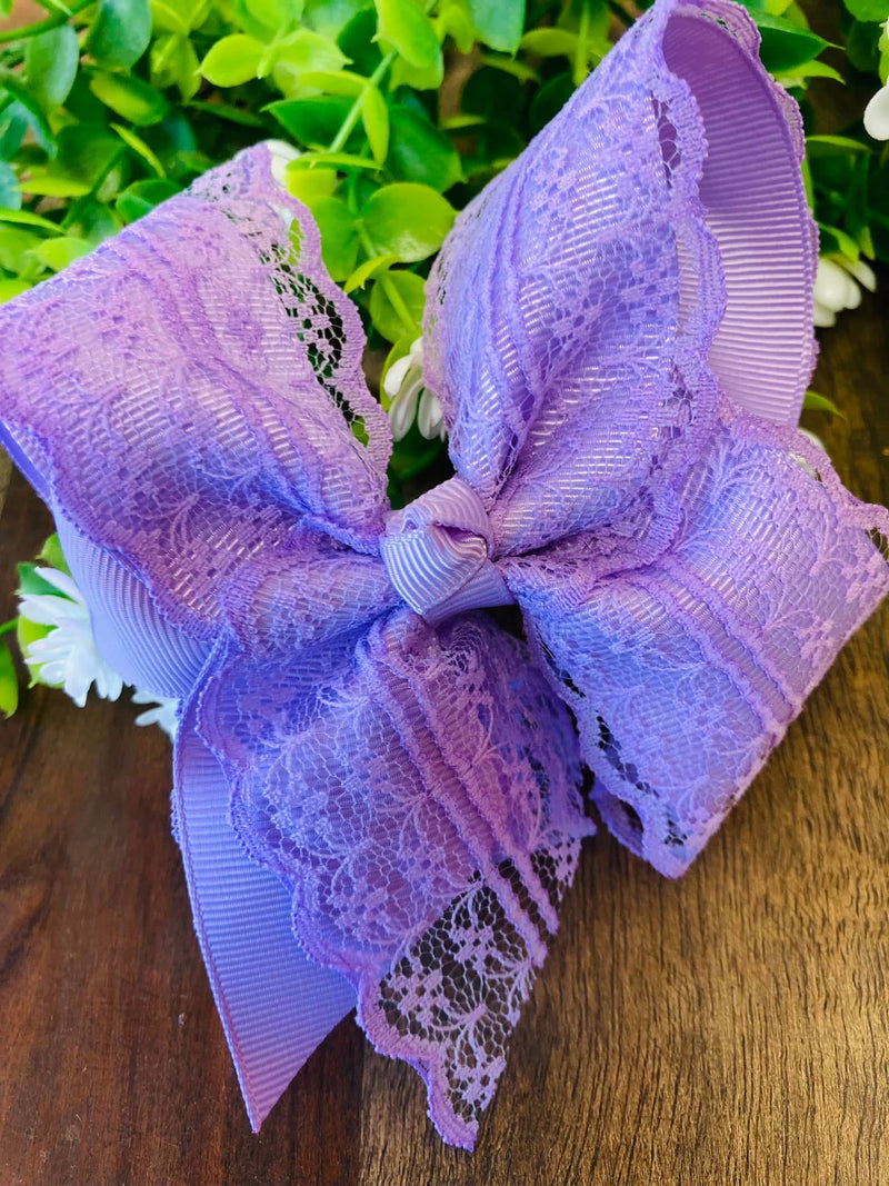 Mini Mee Lace Bows