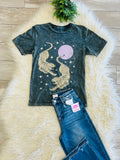 Women’s Lotus Fashion Twin Tigers Graphic Tee