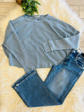 Women’s Double Zero Sky Blue Long Sleeve Top