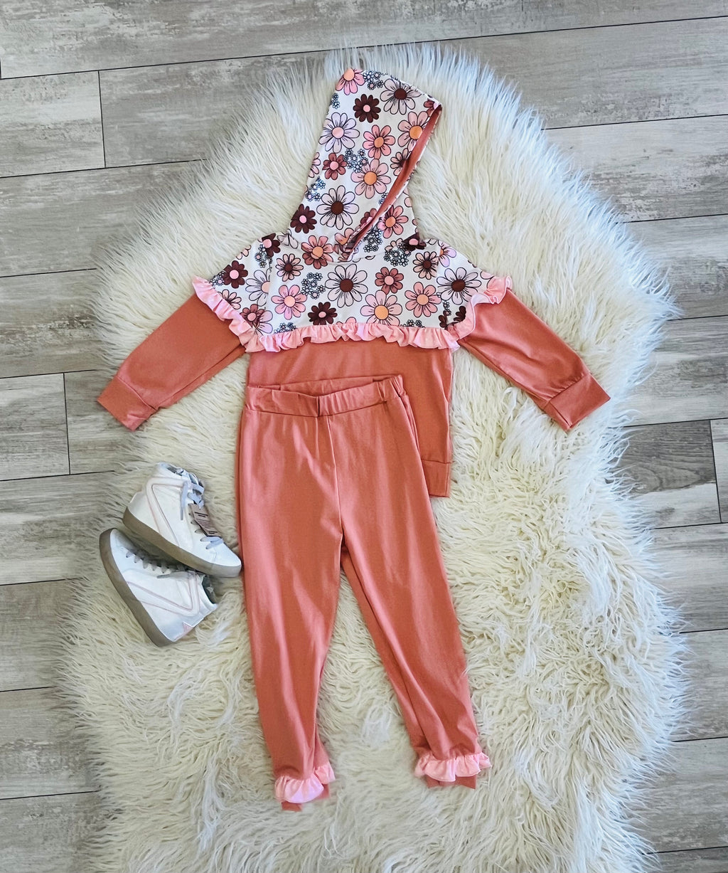 Girl’s Fall Floral Outfit