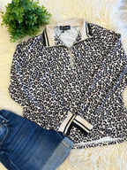 Women’s EverMMee Leopard Print Quarter Zip