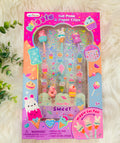 Girl’s Wiggle Gel Pens and Paper Clips Gift
