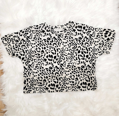 Girl's Hayden cheetah top - Mini Mee Boutique