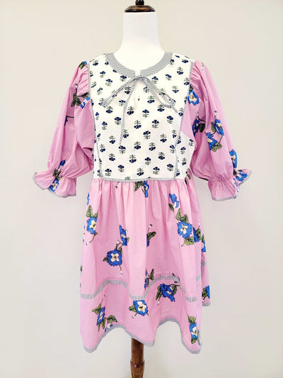 Women's Pink Anna Dress - Mini Mee Boutique