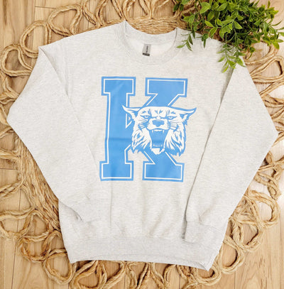 Women's Gildan KY wildcats crewneck - Mini Mee Boutique