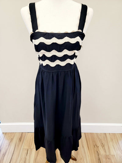 Women's Blu Pepper Black Maxi Dress - Mini Mee Boutique