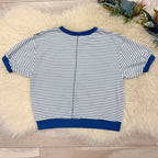 Classic Charm Striped Top Women’s UmGee Brand- True to Size