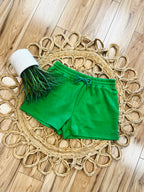 Women’s Kelly Green Mary Square Short Set