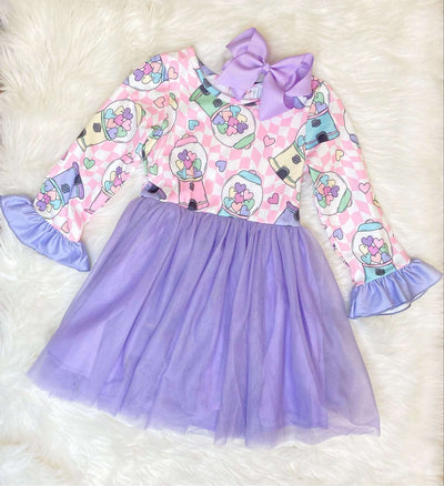 Girl’s Gumball Dress - Mini Mee Boutique