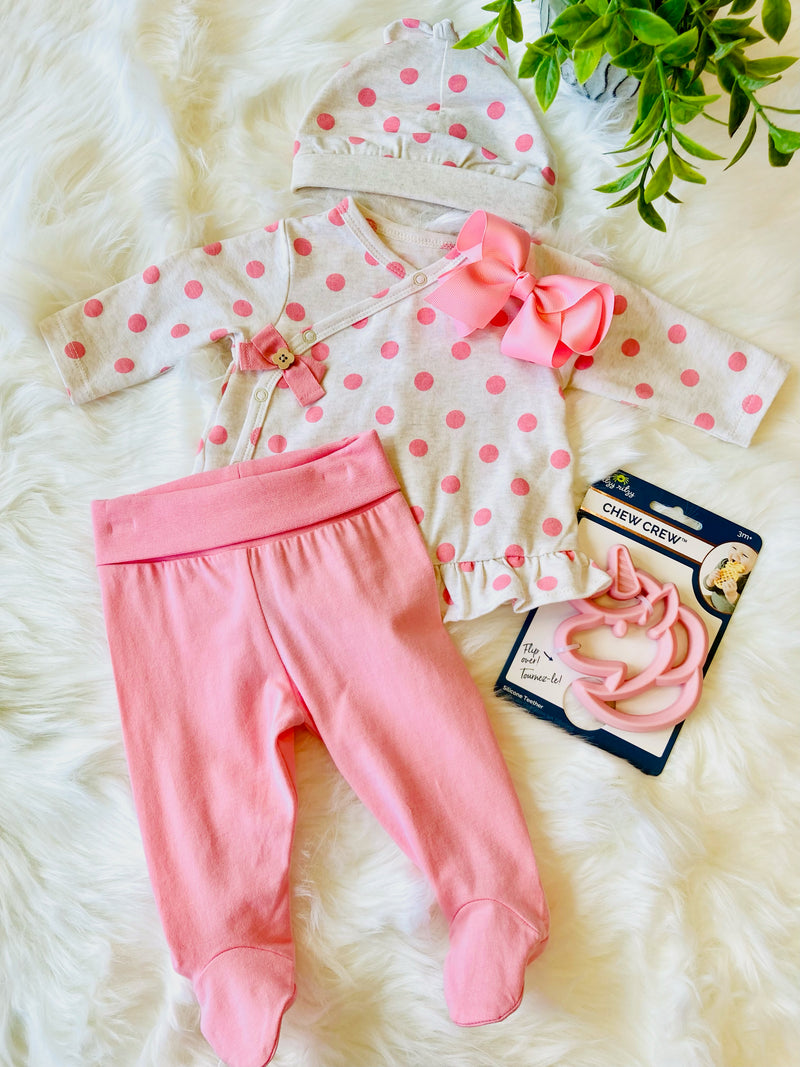 Baby Girl Polka Dot 2 Piece Set