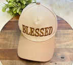 Women’s “Blessed” Mocha Hat