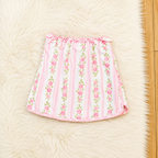 Girl’s Pink Rose Skort Outfit Set