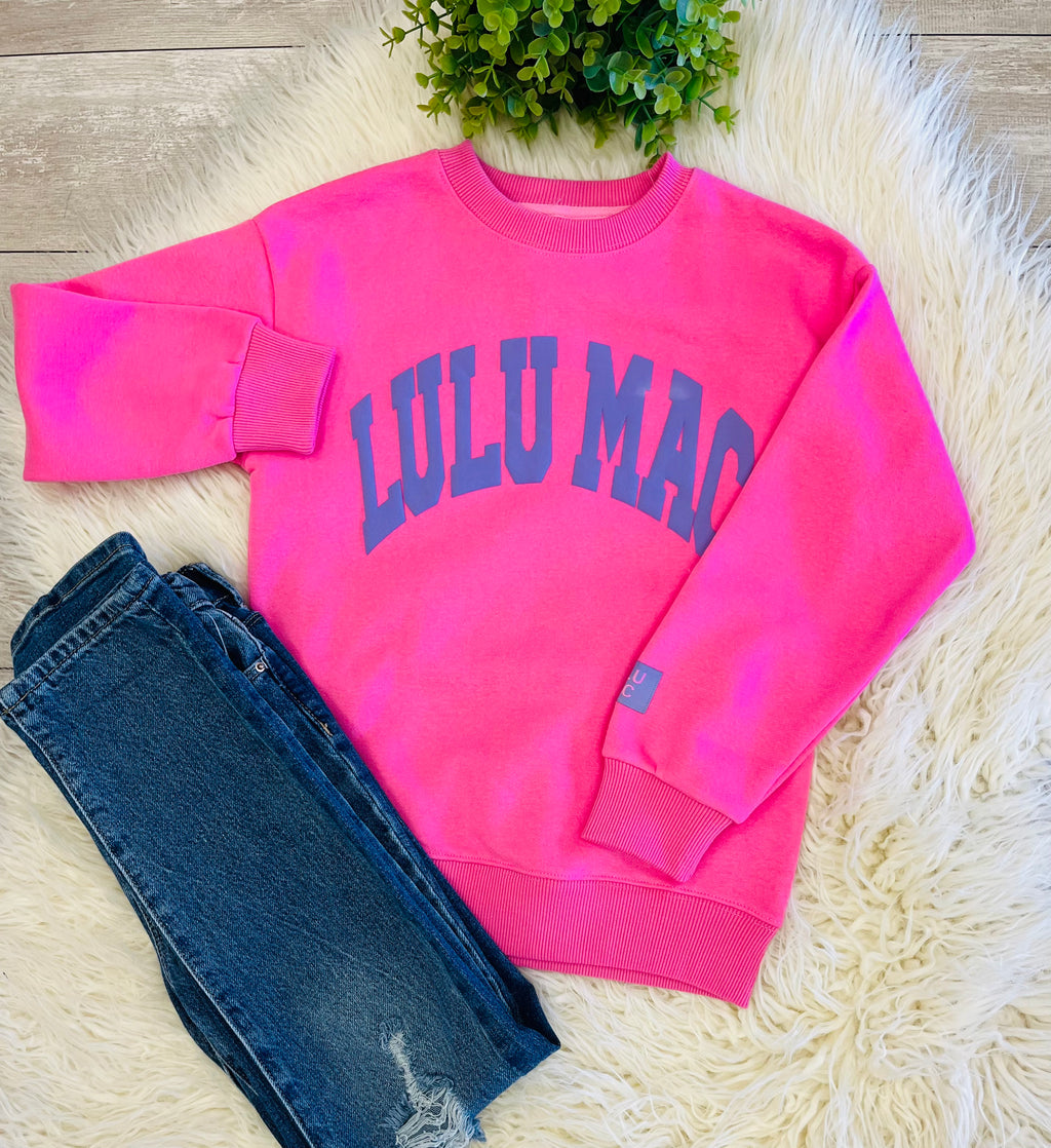 Girl’s LuLu Mac Pink Sweatshirt