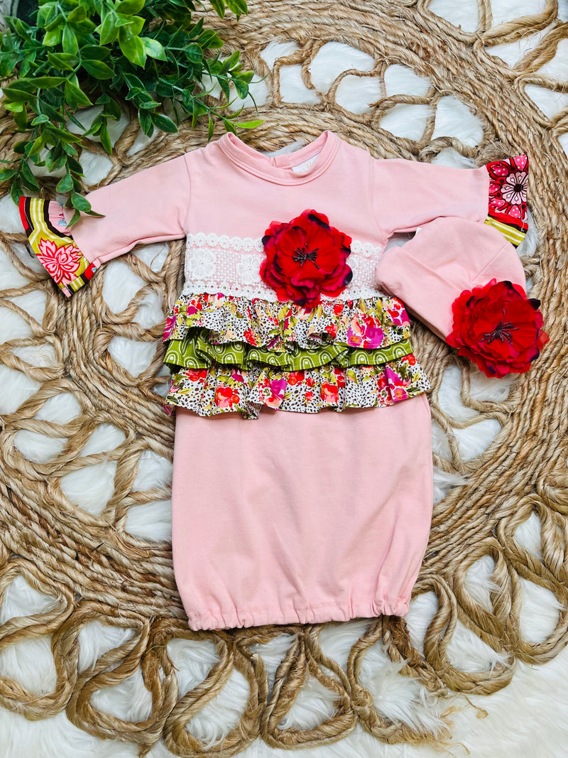 Haute Baby Wild Bloom Gown